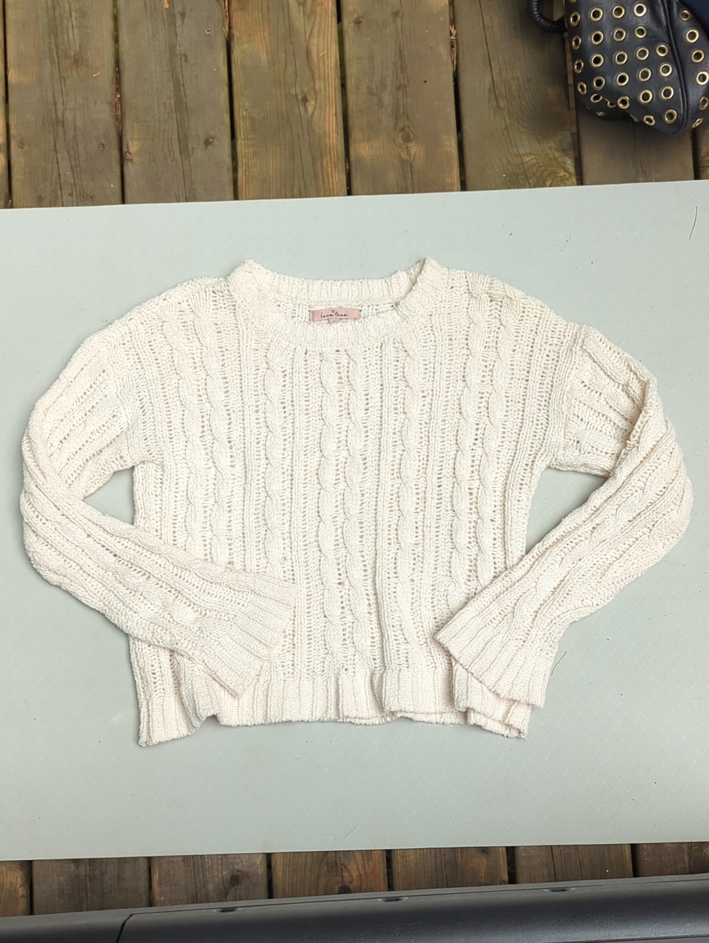 Cream Knit Sweater
